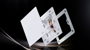 联塑蝶影系列家用暗装墙壁开关面板