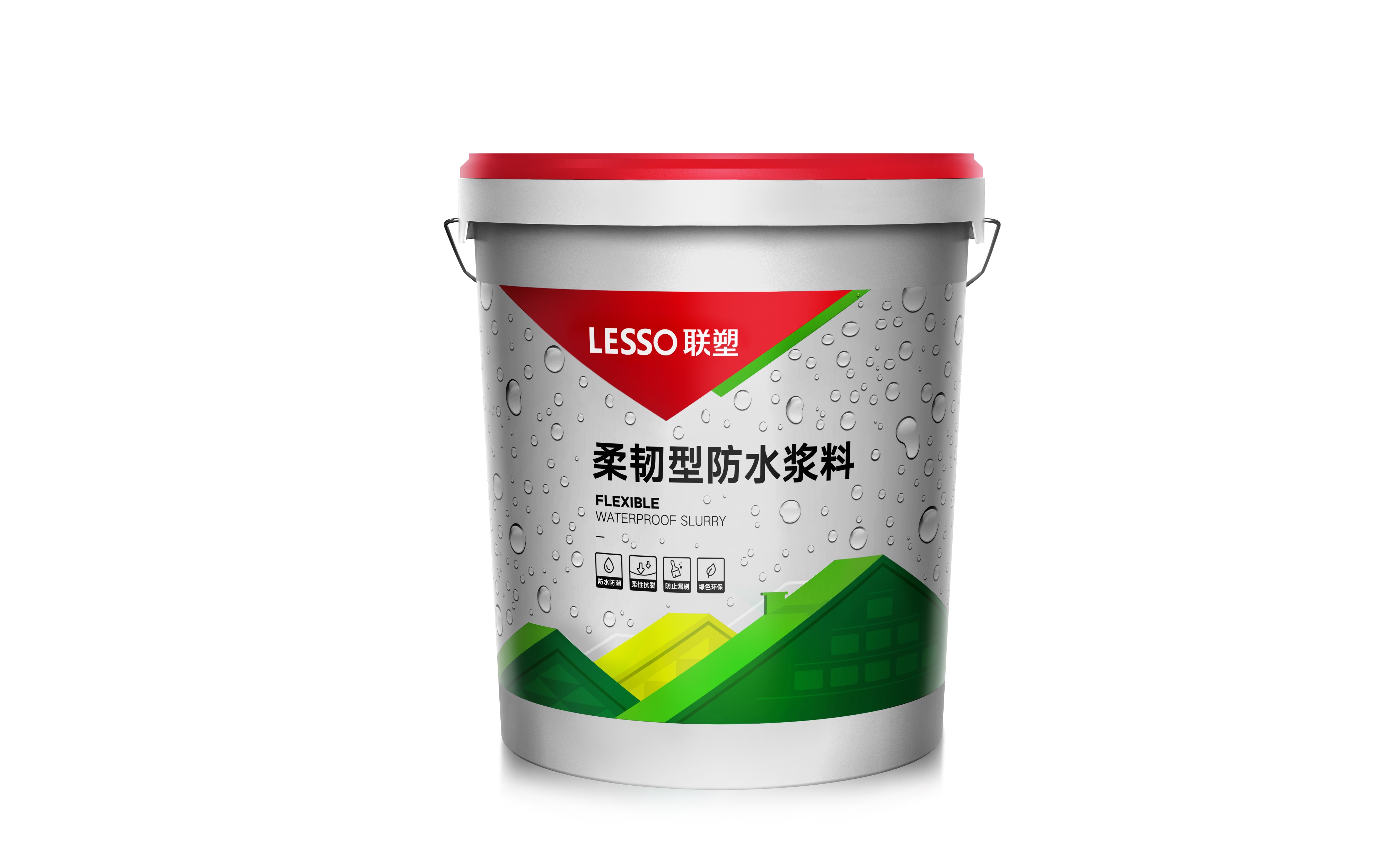 联塑建材可外露耐晒防水涂料,以柔韧与耐候配方应对户外环境